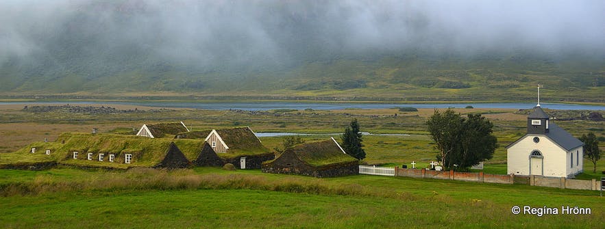 Þverá is a set of 9 turf houses in north Iceland.