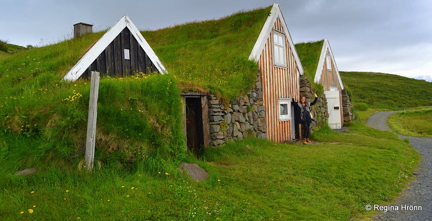 Selið is a turf house found near Skaftafell Nature Reserve in Iceland.