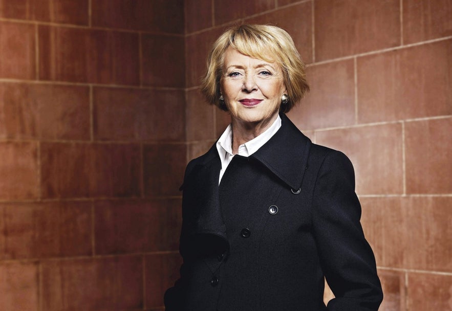 Vigdís Finnbogadóttir, former president of Iceland