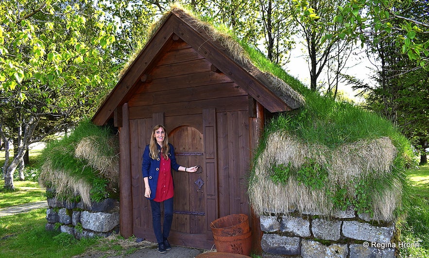 Bænhús turf chapel á Efri-Brú in South-Iceland Bænhús turf chapel á Efri-Brú in South-Iceland