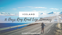 Ring Road 10 Day Self-Drive Itinerary with Google Map