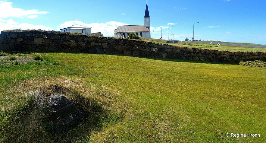 The grave of Tumi Sighvatsson at Reykhólar