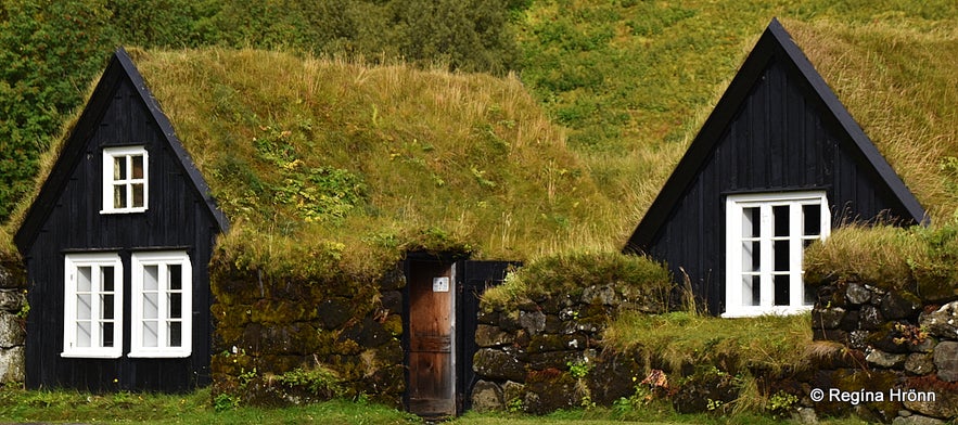 The turf house at Skógasafn museum