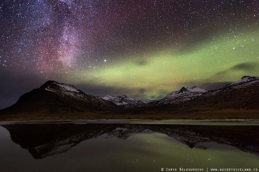 Aurora en Islandia. Fotos de auroras boreales por Iurie Belegurschi