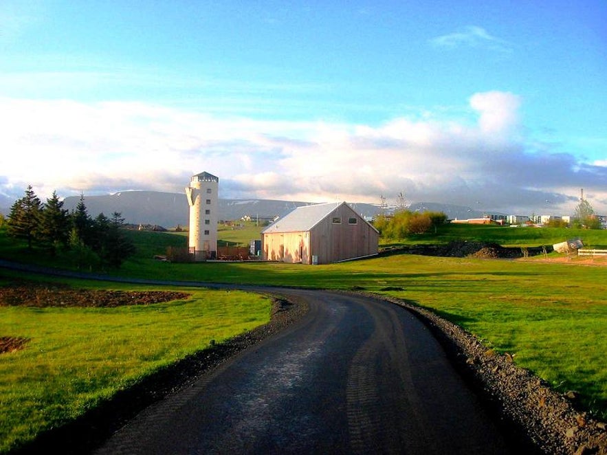 Gufunes is a recreational space in Reykjavik.