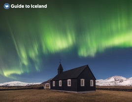 Den tyndt befolkede Snæfellsneshalvø i Vestisland er fantastisk til nordlysjagt.