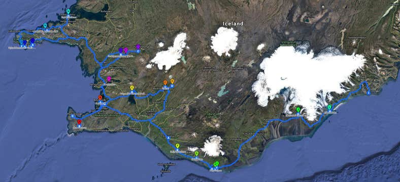 12天11夜冰岛冬季深度慢速自驾|冰岛南岸+黄金圈+斯奈山半岛+雷克雅未克自由活动