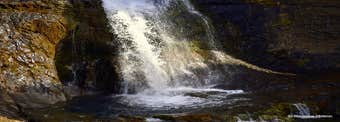 Tröllafoss - Trolls' Falls in Mosfellsdalur Valley in South-West Iceland