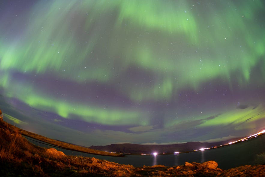 Nordlicher über der Esja Nordlicher über der Esja