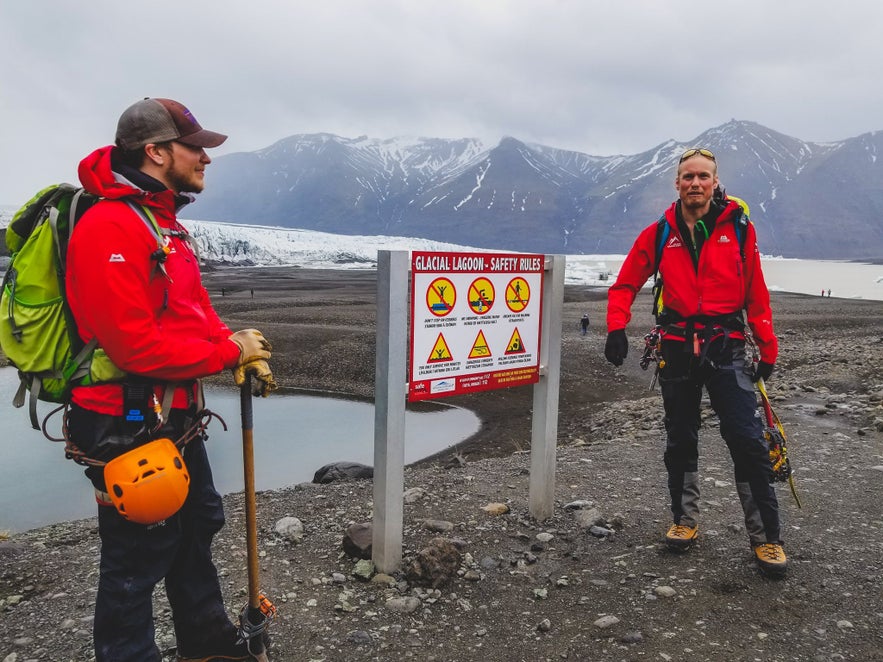 Iceland glacier guides - Icelandic Mountain Guides