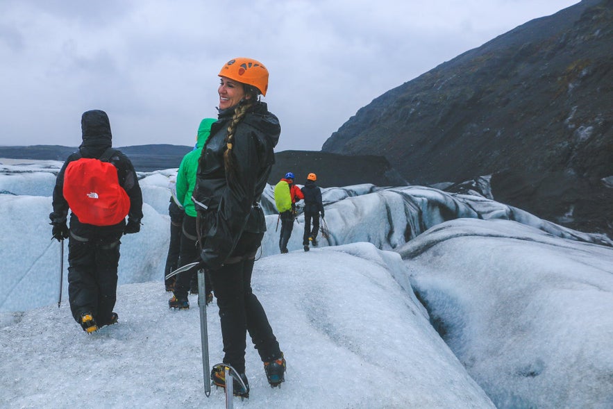 exploring the Skaftafellsjokull glacier with Icelandic Mountain Guides