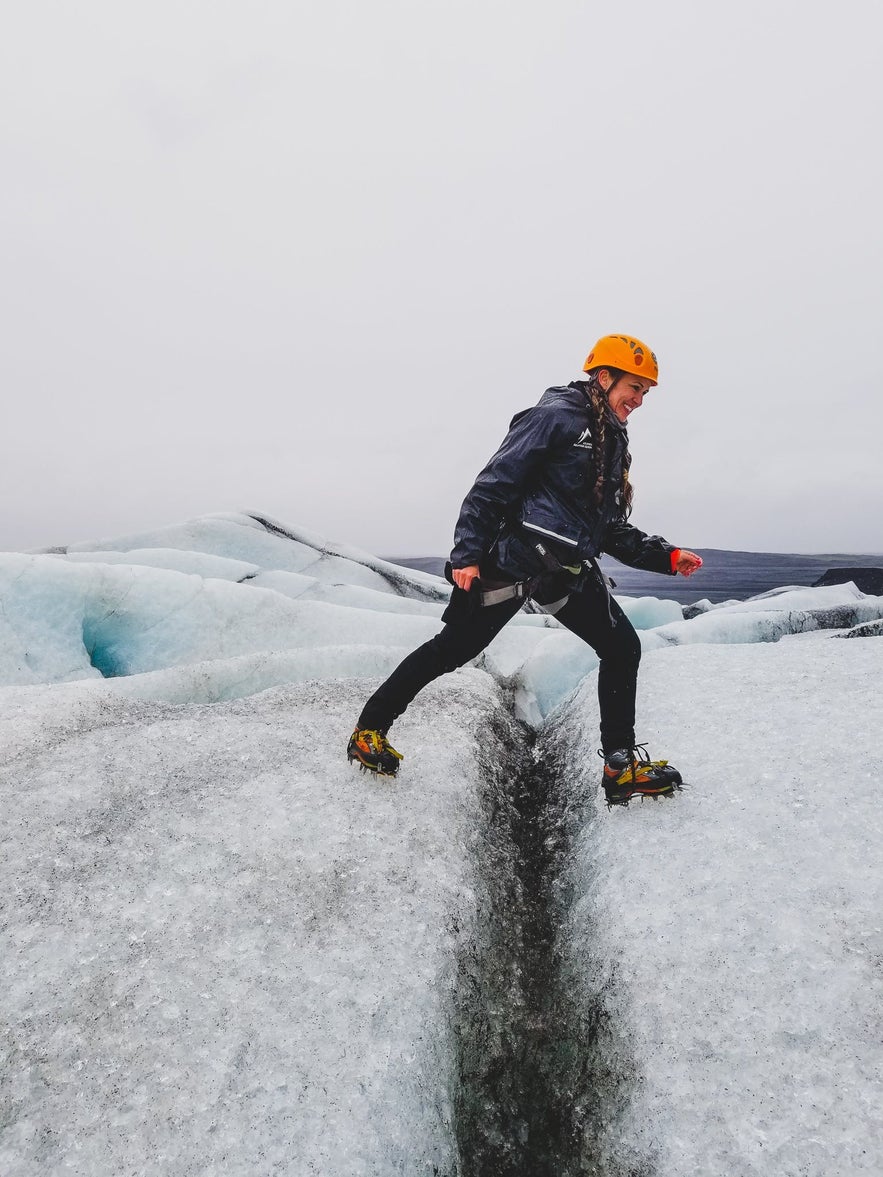 Skaftafellsjokull Glacier Hike with gear