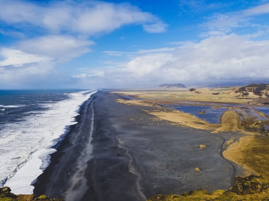 Reynisdrangar black beach