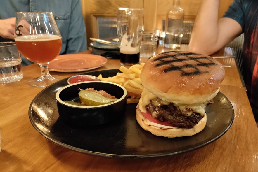 The burgers at Bastard are delicious and generous