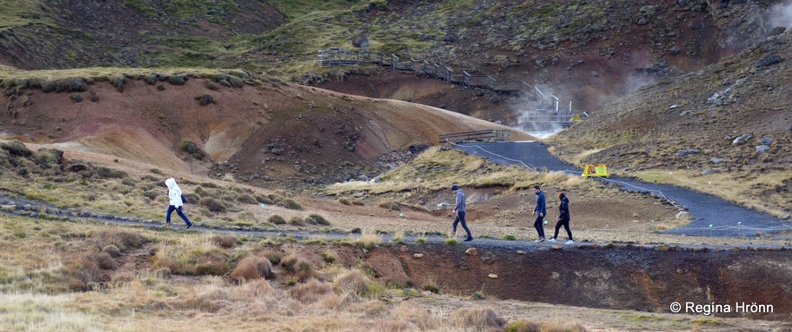 Seltún geothermal area in SW-Iceland