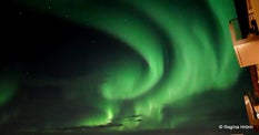 Beautiful Northern Lights in Reykjavík and Winter Activities in Iceland