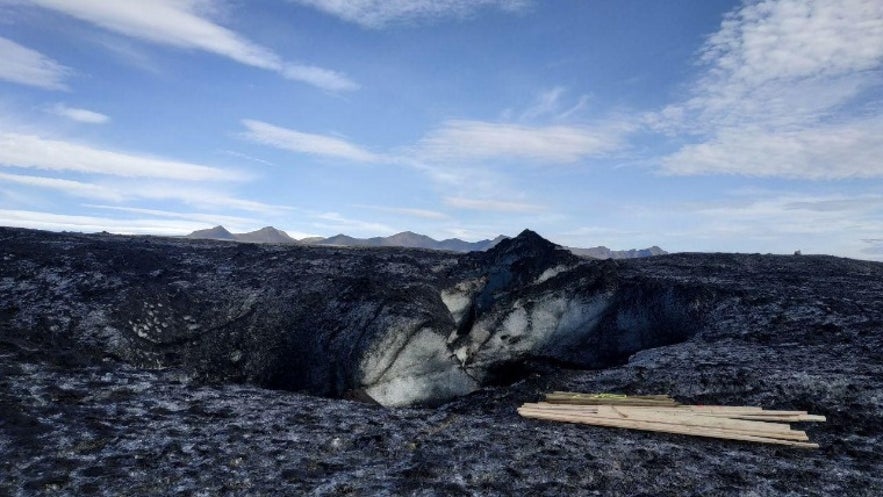 La entrada de la cueva