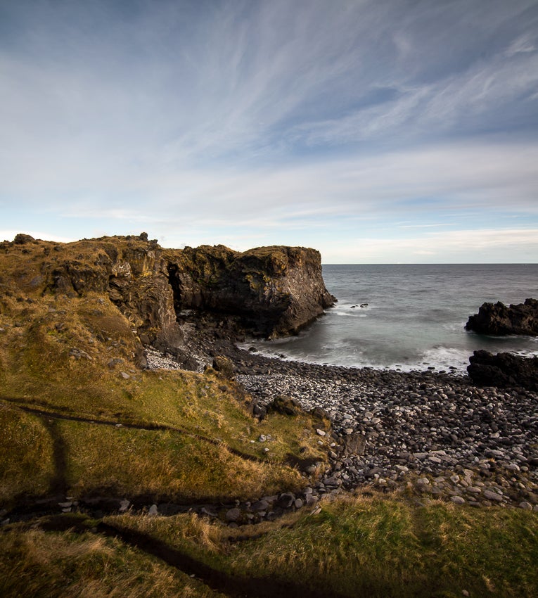 Hellnar in west Iceland