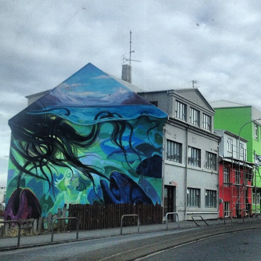 Art in the streets of Reykjavík