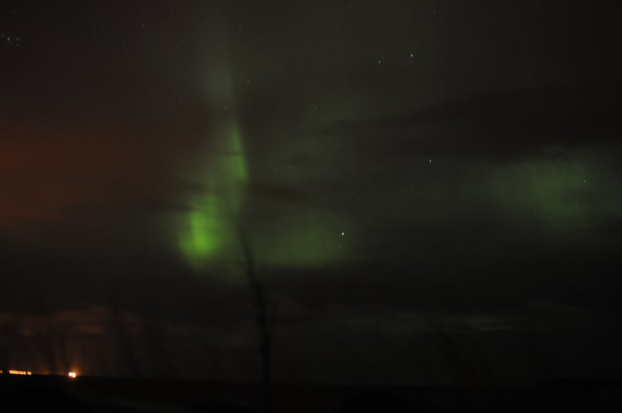 Frost-bitten Aurora in Kalfatj&ouml;rn