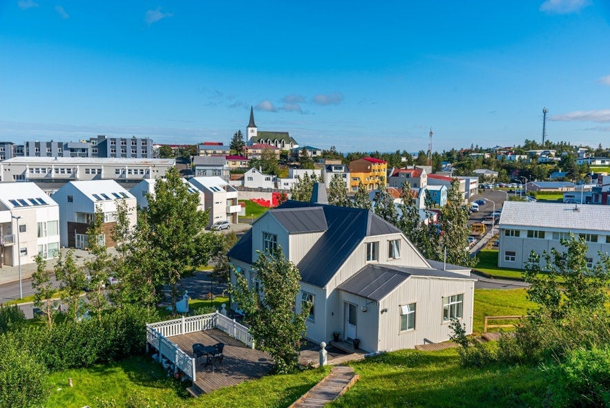 Borgarnes is a lovely West Iceland town