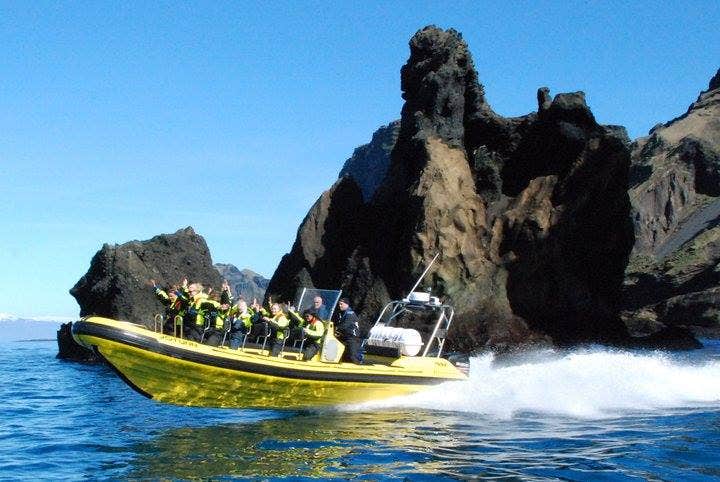 8-Hour Tour to the Westman Islands with a RIB Boat Ride from Reykjavik or South Iceland