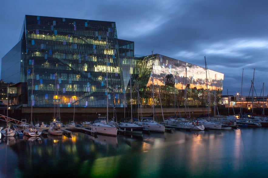 Harpan concert hall in Reykjavík