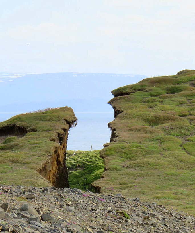 Disappearing Landscape - Ketubjörg Cliffs and Dalshorn at Skagi in North-Iceland