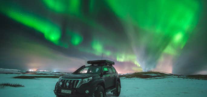 렌트카로 여행하는 아이슬란드의 겨울! 오로라 거기있어!