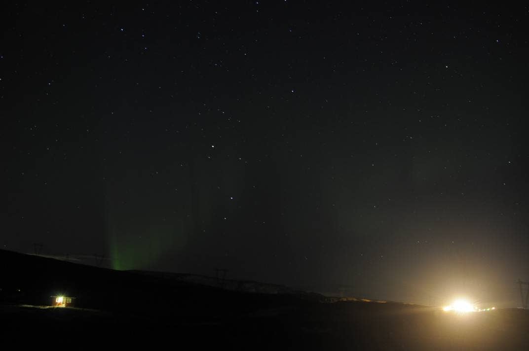 Aurora over Þingvallavatn 
