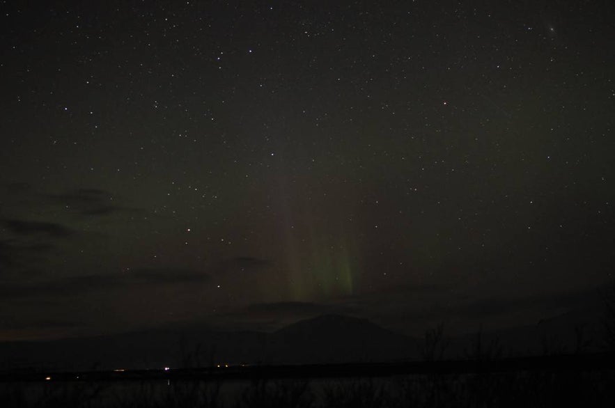 Aurora over Þingvallavatn 