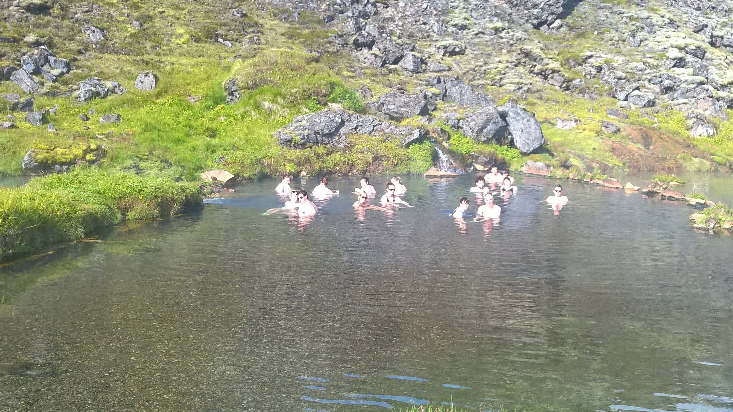 ejuvenate body and soul in the natural hot pool, nestled amidst Landmannalaugar's captivating scenery.