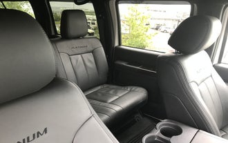 The interior of your monster truck is modern and offers a comfortable ride.