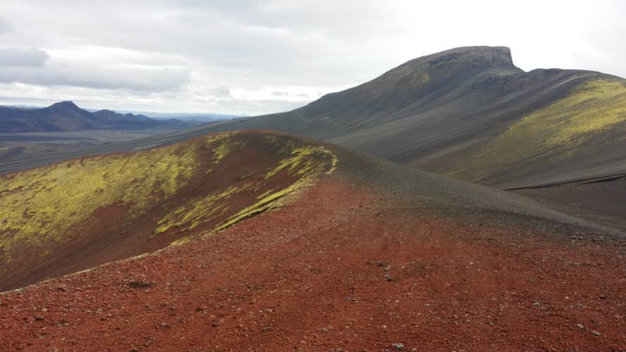 Raudaskal crater, a hidden gem in Iceland's volcanic landscape.
