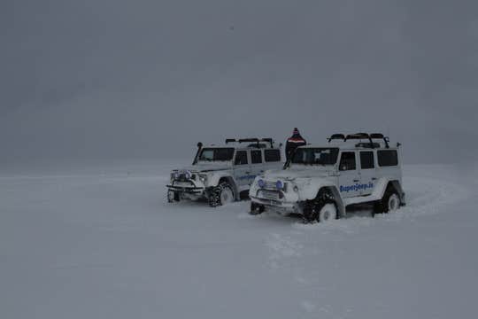 Exciting 9-Hour Super Jeep Tour of the Golden Circle and Langjokull Glacier