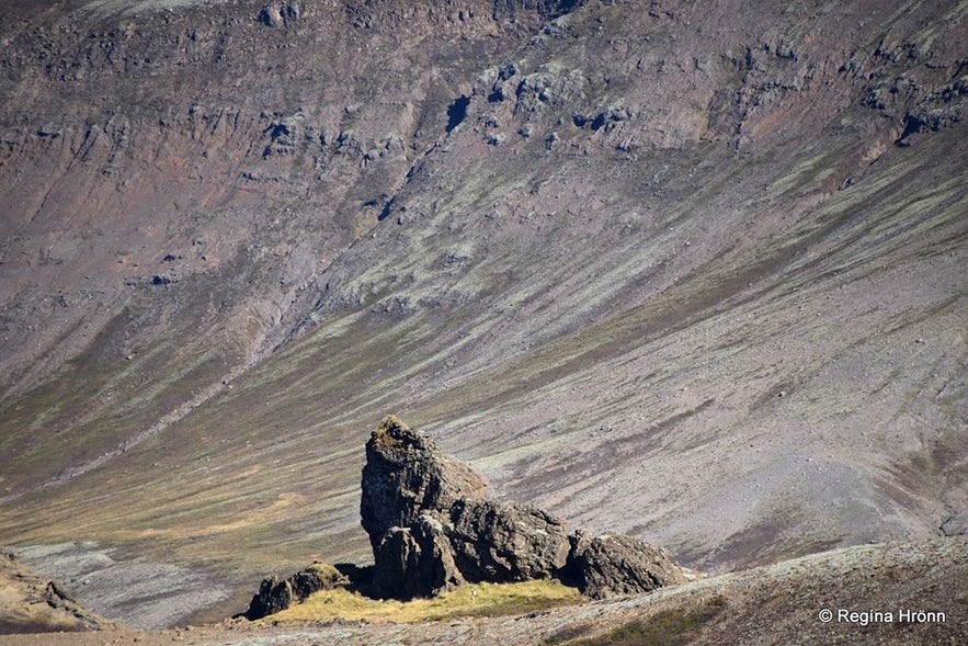 The Elf-church Álfakirkja at Laugarvatnsvellir plains in Iceland