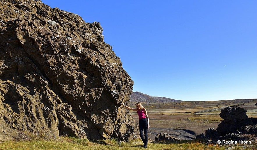 The Elf-church Álfakirkja at Laugarvatnsvellir plains in Iceland