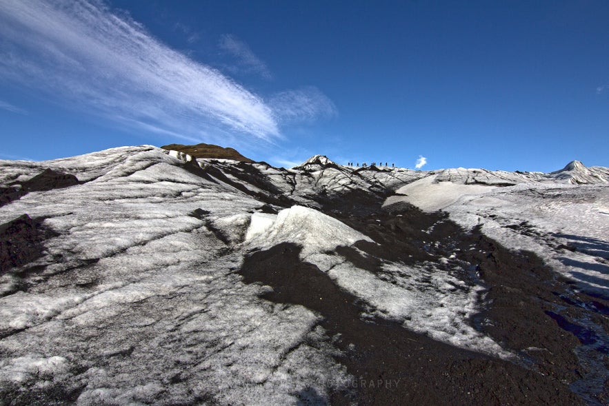 Sólheimajökull glacier in Iceland