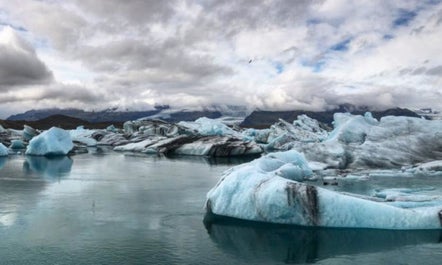 Get all geared up before going on your glacier hike up Sólheimajökull by the South Coast of Iceland.