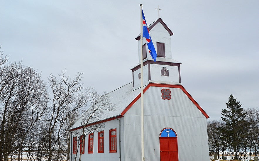 Prestbakkakirkja church South-Iceland