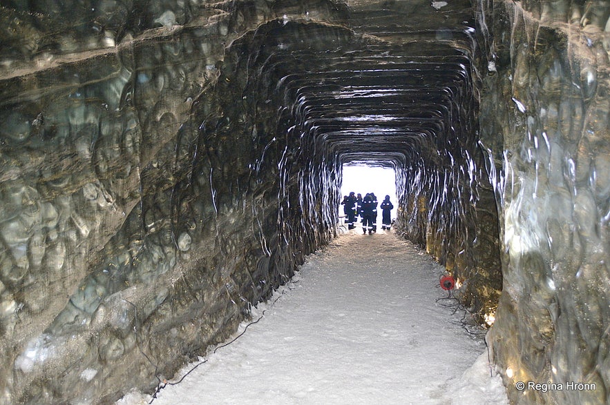 Langjökull glaicer ice cave