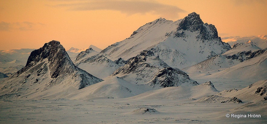 Views from the Langjökull glacier