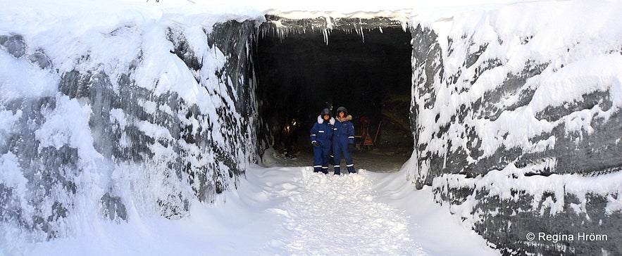 Langjökull glaicer ice cave