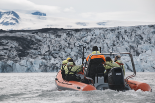 Zodiac-båttur på brelagunen Jokusarlon