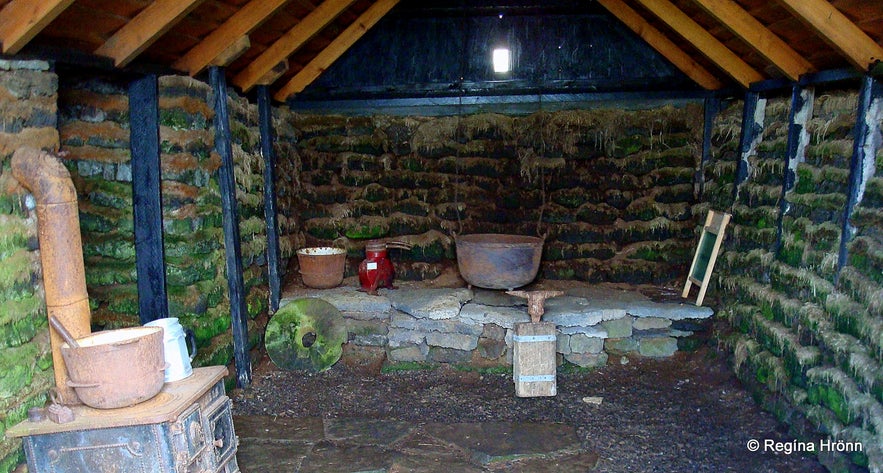 The Fishermen's Garden in Hellissandur on the Snæfellsnes Peninsula in West-Iceland