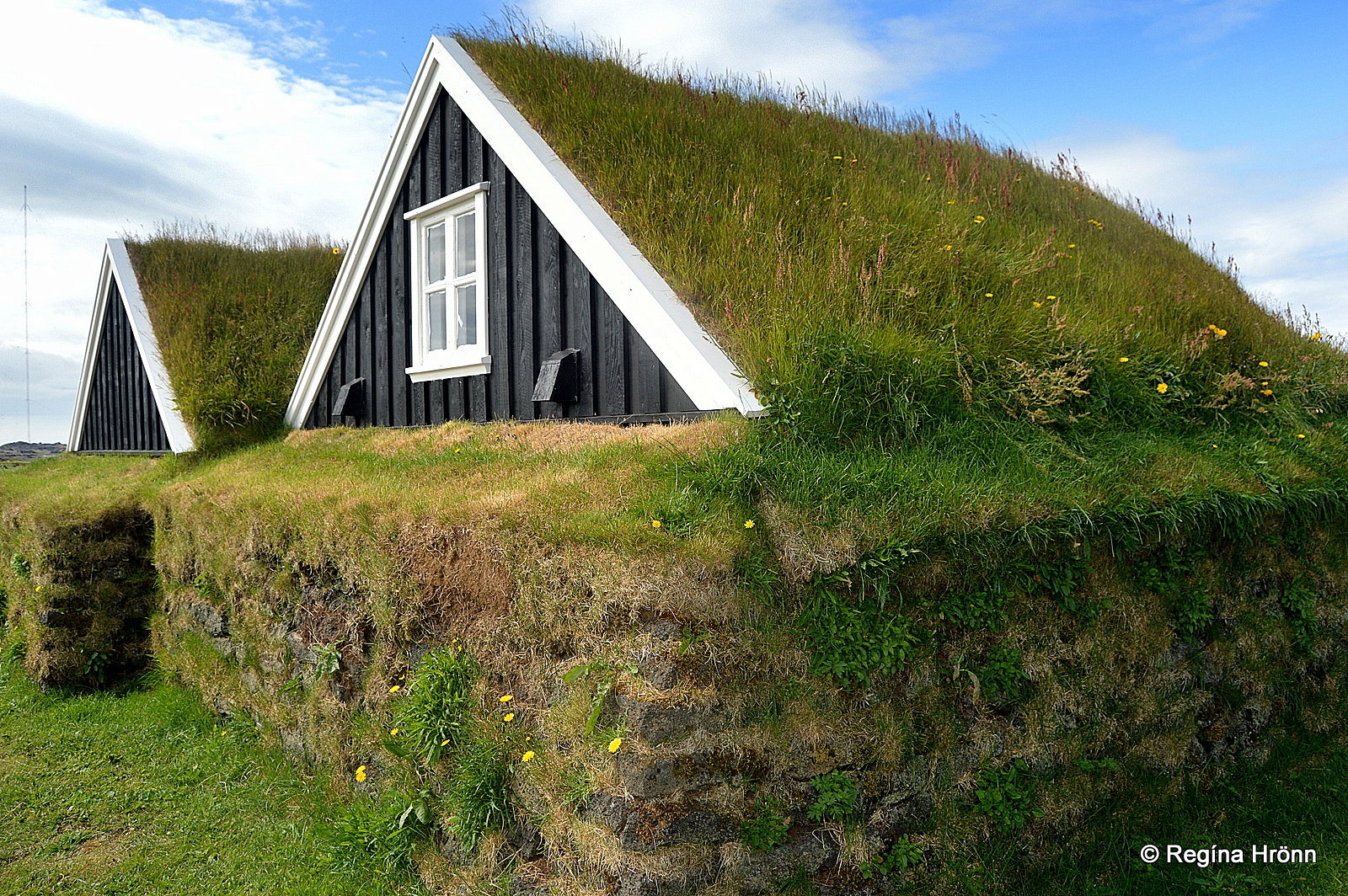 The Fishermen's Garden and Maritime Museum in Hellissandur on the Snæfellsnes Peninsula in West Iceland