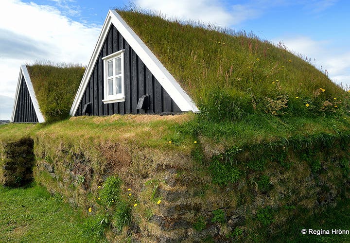 The Fishermen's Garden and Maritime Museum in Hellissandur on the Snæfellsnes Peninsula in West Iceland