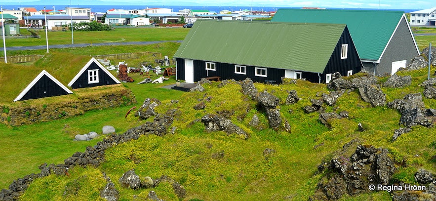 The Fishermen's Garden in Hellissandur on the Snæfellsnes Peninsula in West-Iceland