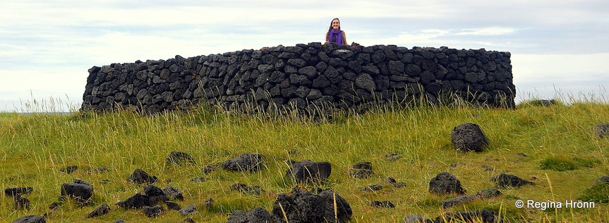 Regína in the Shelter of the Irish Snæfellsnes