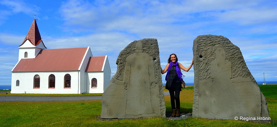 Regína at Ingjaldshóll Snæfellsnes peninsula